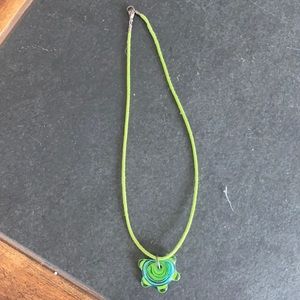 KID Glass necklace hand blown